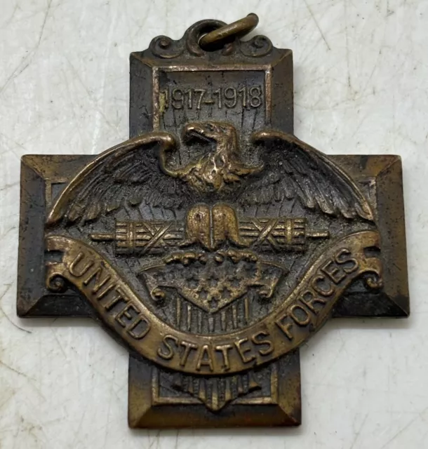 Vintage WWII United State Of America Independence, KS. Veterans Service Medal