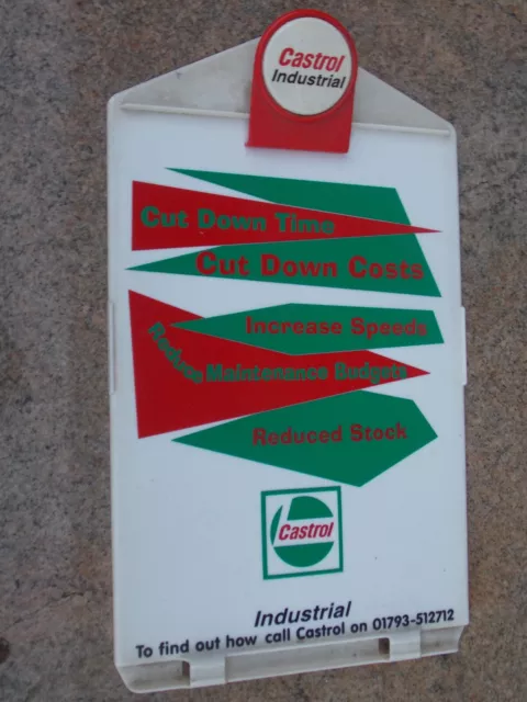 Castrol Oil Advertising A4 Size Clipboard