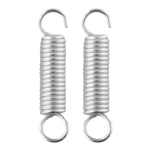 2 PI CES RESSORTS de traction en acier inoxydable 70 mm pour