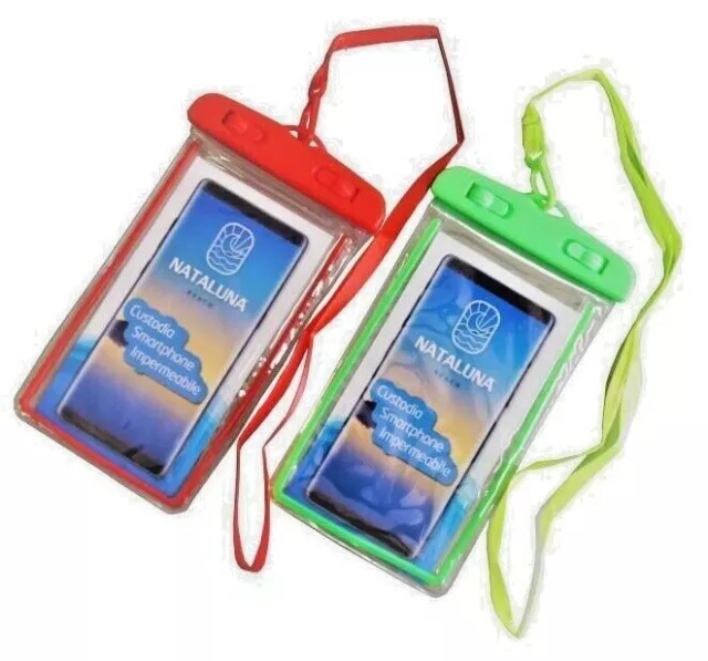 custodia impermeabile per smartphone cover cellulare subacquea waterproof 2pezzi