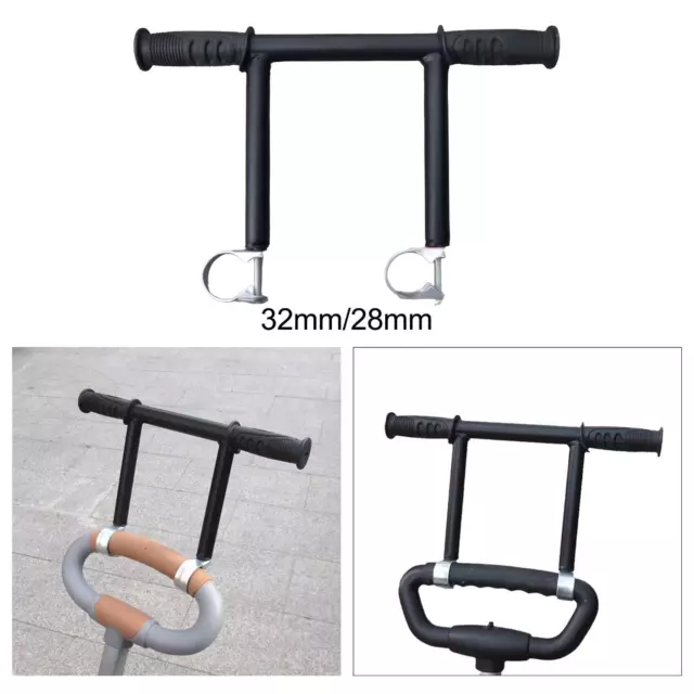 Stroller Handle Extender Durable Metal for Baby Carriages Pushchair Trolley