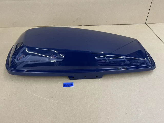 2014-2023 OEM Harley-Davidson Touring Left Saddlebag Lid Billiard Blue 90201055