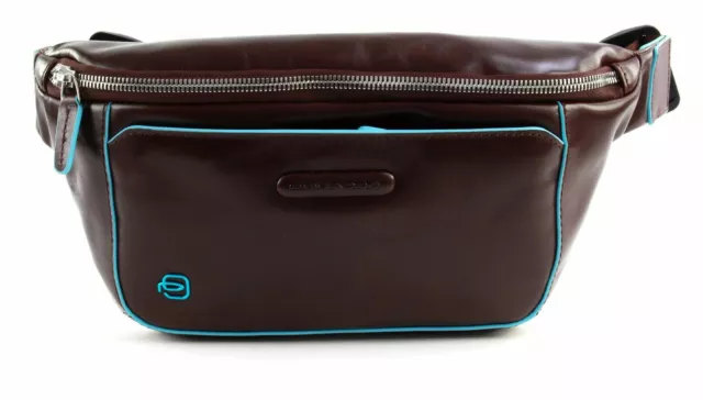 PIQUADRO Marsupio Blue Square Bumbag Mogano