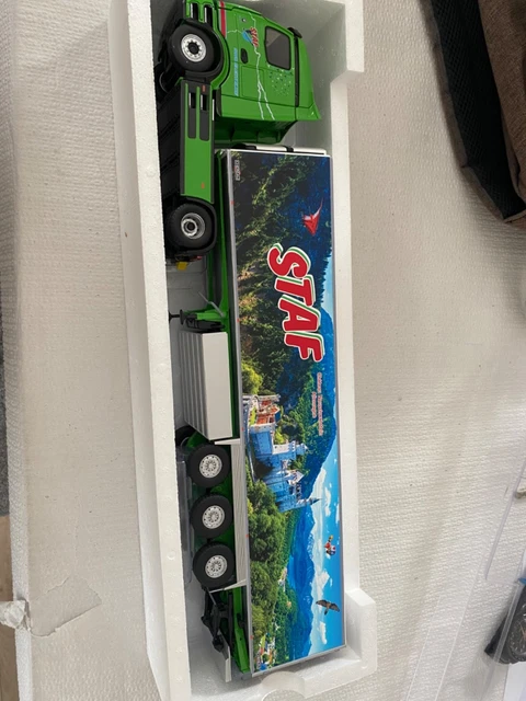 Eligor 1/43 Mercedes Actros MP2 Frigo Carrier - Camion Miniature Pedretti 113761