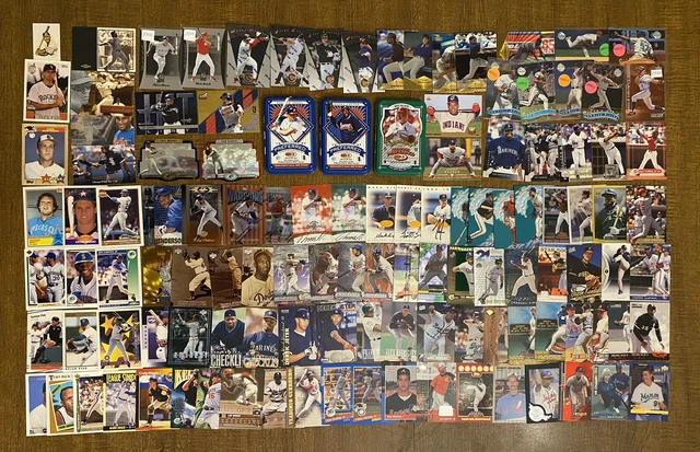 Baseball Card Lot (120)~ Griffey Jr, Jeter, Inserts, Rookies, Autos, HOF, Tins!! Baseball Card Lot (120)~ Griffey Jr, Jeter, Inserts, Rookies, Autos, HOF, Tins!!