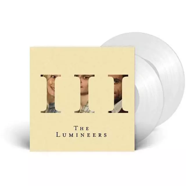 The Lumineers III Exclusive Limited Edition White Colored Vinyl 2LP