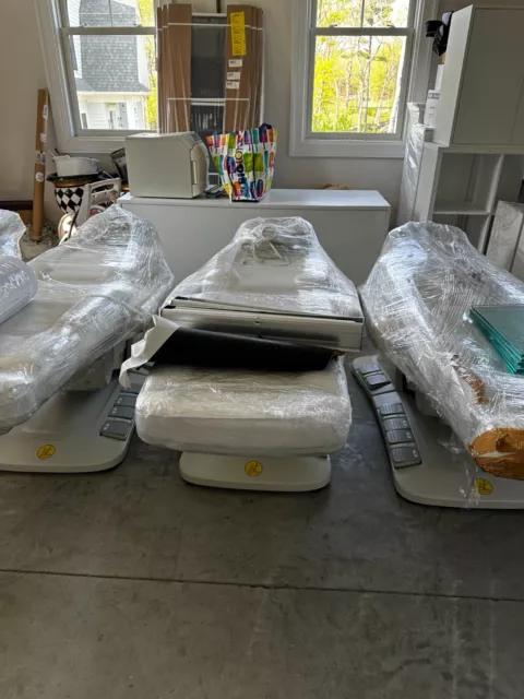 Beautyac Aglaia Electric Spa Facial aesthetic Beds White Massage Beds Treatment