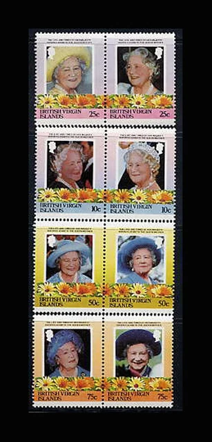 VIRGIN IS, Sc #422-25, MNH, 1982, Hummingbirds, Flowers