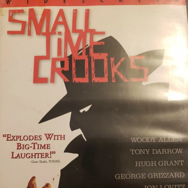 SMALL TIME CROOKS DVD (2000) Woody Allen/Hugh Grant/Jon Lovitz Heist