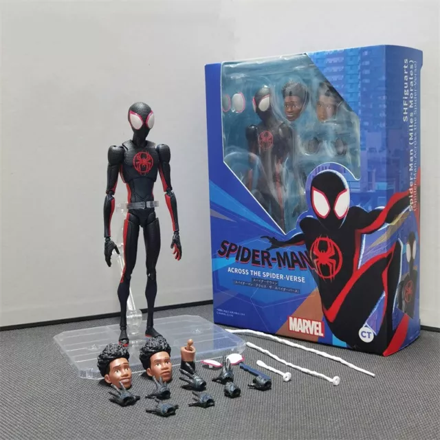 Spider-Man: Across The Spider-Verse Miles Morales Action Figure Toy Gift  13CM