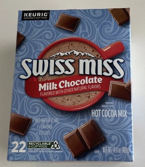 SWISS MISS MILK Chocolate Hot Cocoa Mix K-Cups £1.52 - PicClick UK