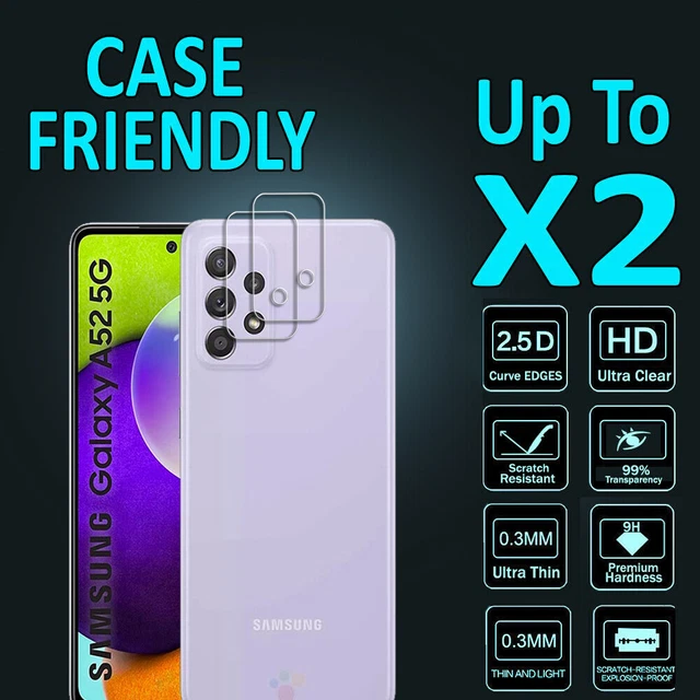For Samsung Galaxy A53 A52S A52 A72 A22 5G Camera Lens Tempered Glass Protector