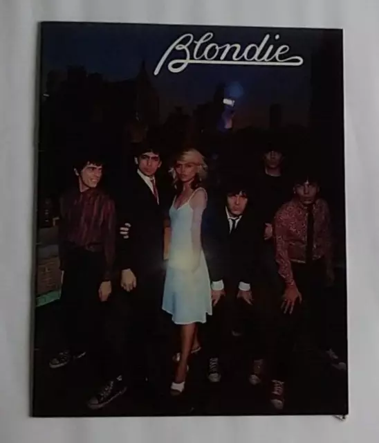 Blondie 1979 Tour Programme Rare