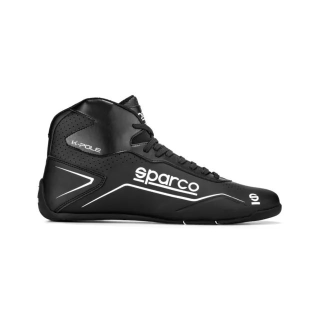 Neu Sparco Kartschuh K-POLE MY20 Schwarz (43)