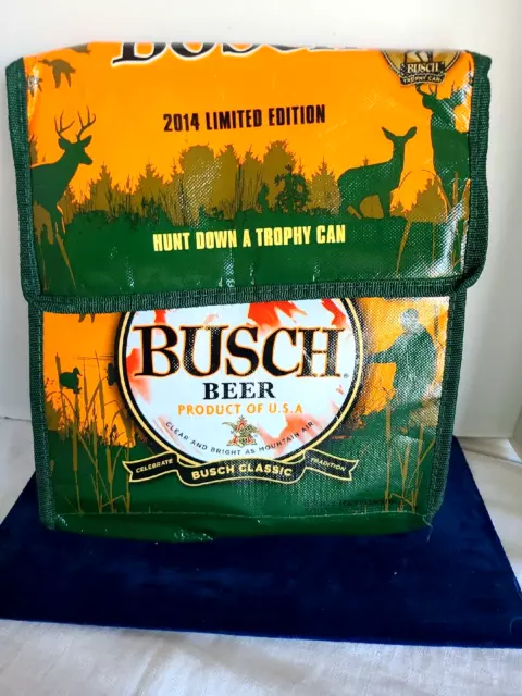 Busch Classic Beer Cooler Bag Hunting Trophy Can Outdoors Fishing 2014 Limited