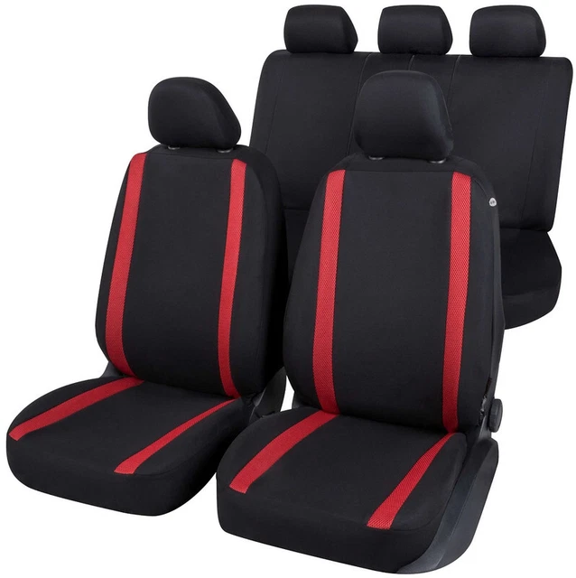 Coprisedili Auto Universali In Pelle Per Toyota Rav4 – Nero, 1 Posto, Antiscivolo E Facili Da Montare