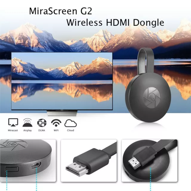 MIRASCREEN G2-TV-DONGLE HDMI TV WiFi DLNA Wireless Receiver Receiver Adapter  AU $24.65 - PicClick AU