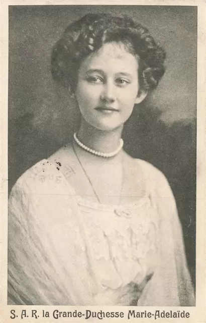 387617) AK Adel - Großherzogin Maria Adelheid von Luxemburg gelaufen 1914
