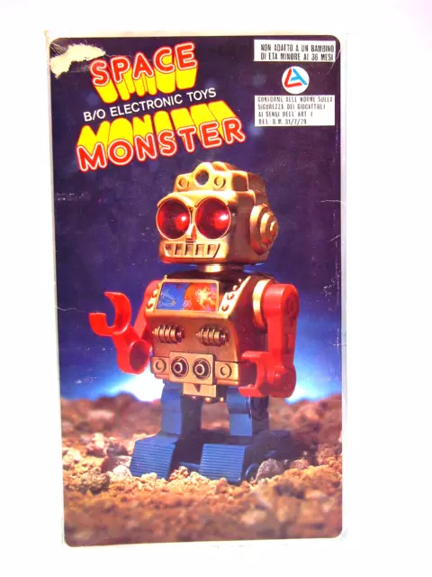 Gsr Robot "Space Monster" Hong Kong, Nur Das Oberteil Der Box /Only Box Top