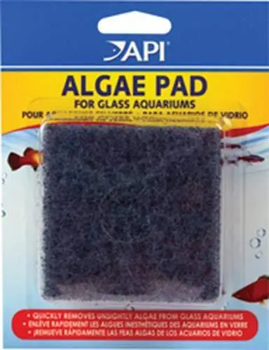 API Doc Wellfish's Hand Held Algae Pad for Glass Aquariums - 3 Pack
