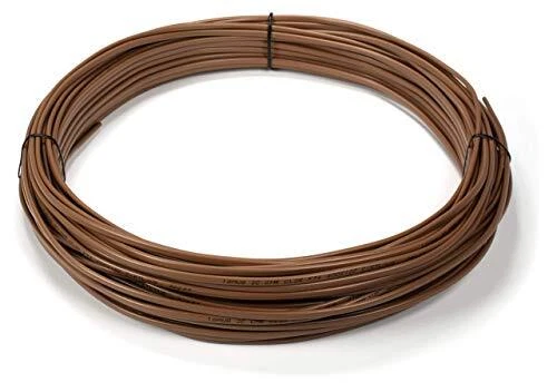 Thermostat Wire 18/7 Brown Solid Copper 18 Gauge 7 Conductor Cl2 ul Listed Cmr