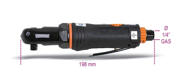 Beta Tools 1921 M2 Compact Réversible 1cm Lecteur Cliquet Air 27Nm 019210015