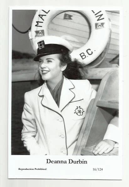 (Bx30) Deanna Durbin Swiftsure Photo Postcard (16/124) Filmstar Pin Up Glamor