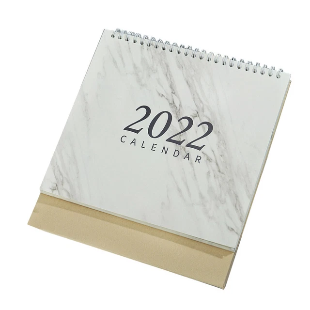 Realand Ewiger Holz Kalender - Rustikaler Blockkalender Für Schreibtisch Und Büro