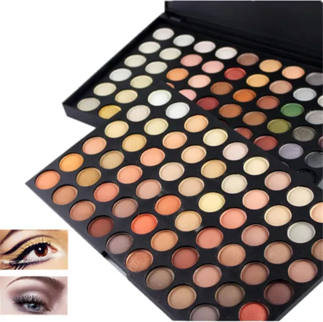 Palette Ombretti,  120 Colori Waterproof Neutri Caldi Tavolozza di Trucco Occhi 3