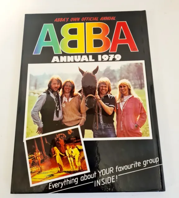 Abba Annual 1979 Vintage Collectable Book