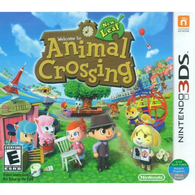 Animal Crossing New Leaf -Nintendo 3DS (World Edition) (Nintendo 3DS)