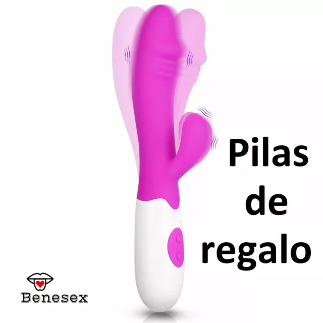 VIBRADOR CONSOLADOR ESTIMULADOR CLITORIS 30 RITMOS Rosa ENVIO DISCRETO 48-72h 25