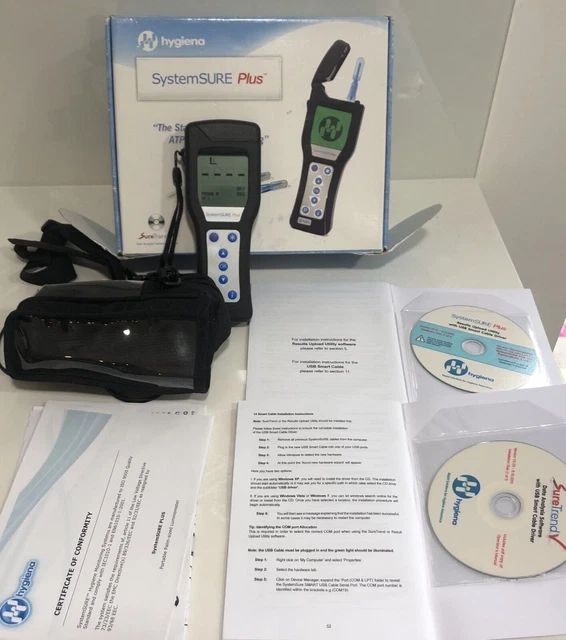 HYGIENA SYSTEMSURE PLUS Atp Meter Kit Hygiene Monitoring System