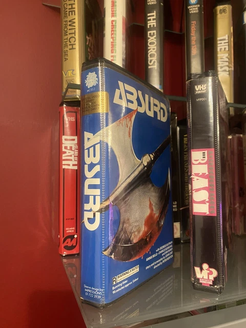 ABSURD UNCUT DPP Big Box Pre Cert VHS Ex Rental Video Nasty 39 £618.72 ...