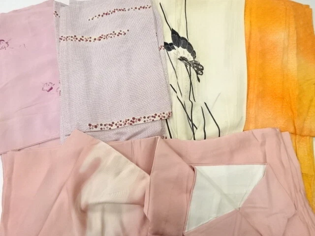 40772# Japanese Kimono / Antique Kimono / Set Of 5