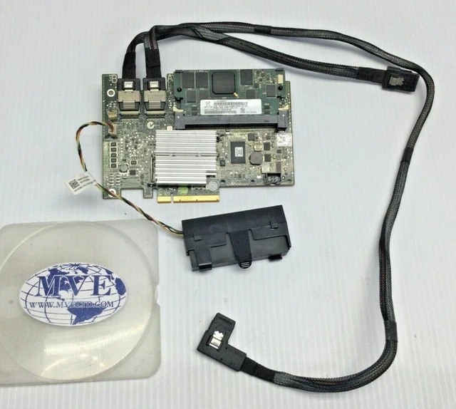 Dell 0Hcr2Y Hcr2Y Nhq127R21207F-D64Nsfd0 0Nu209 Pe T610 1Gb Raid Controller Card Dell 0Hcr2Y Hcr2Y Nhq127R21207F-D64Nsfd0 0Nu209 Pe T610 1Gb Raid Controller Card