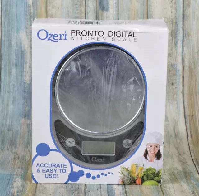 Escala digital multifunción de cocina y alimentos Ozeri Pronto 11 libras ZK14-S