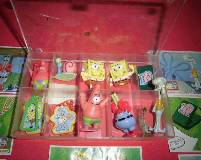 Gros Lot 24 Figurines Bob L’éponge – Kinder Magic 2005 Et Autres – Occasion