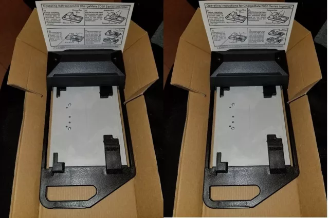 TWO (2) NEW 4000 Addressograph Bartizan Flatbed Credit Card Imprinter