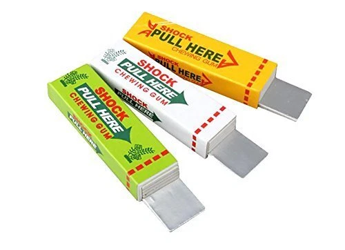Electric Shock Joke Chewing Gum Shocking Toy Gift Gadget Prank Trick Gag Funny