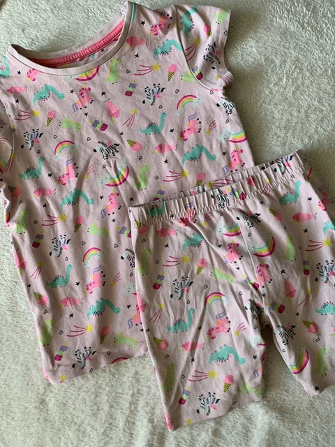 Girls Summer Top & Shorts Set 4-5 Years