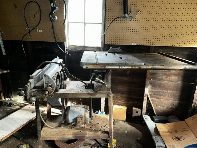 Delta Milwaukee Jointer And Table Saw RARE