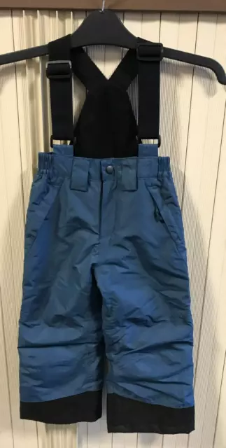 Navy Blue Ski Snow Trousers Salopettes -  size 5-6 years - NEW - Kids Boys Girls