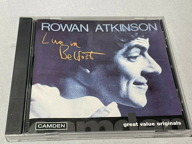 ROWAN ATKINSON Live in Belfast CD Album 1980/1996 BMG Music