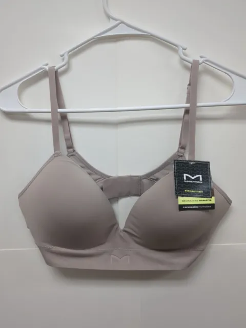 Women's Maidenform Basically Sexy Seamless Bralette Size Large NWT Beige