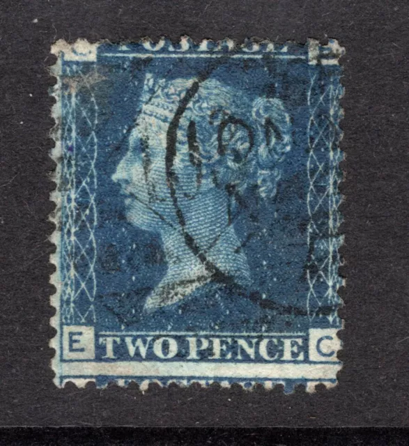 GB  QV   SG47   2d Deep Blue  plate 15  -   Fine CDS Used  (E-C)    Cat £38