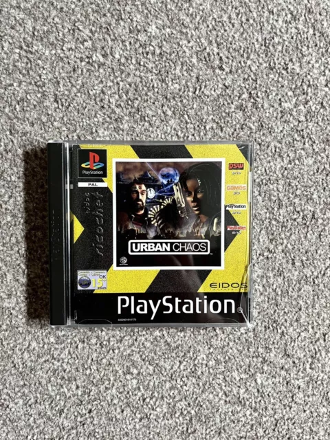 Urban Chaos Ps1 Playstation One 1 Pal - Schwarzes Label 1999 Eidos