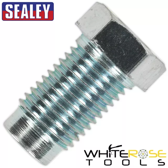 Sealey Brake Pipe Nut 3/8"UNF x 24tpi Short Male Pack of 25 Repair