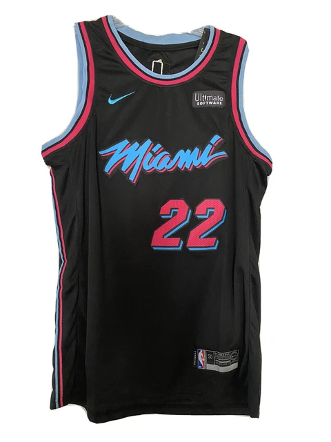JIMMY BUTLER MIAMI Heat Vice wave City Edition Jersey LARGE Finals