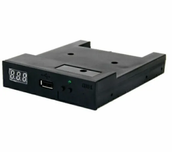 SFR1M44-U100K Black 3.5" Floppy Disk Drive to USB emulator Simulation 1.44M C6Y8